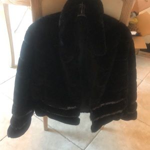 Fun fur jacket